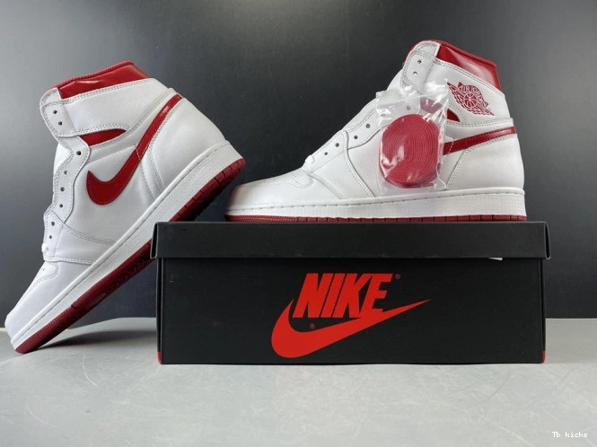 Rep TBK 1 Retro Jordan Red (2017) 555088-103 Air Metallic 0805